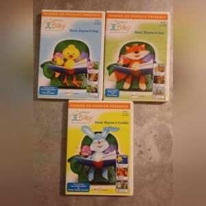 Hooked On Baby Children's Learning DVD Lot